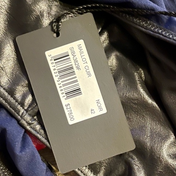 Zadig & Voltaire Maillot Cuir Swimsuit. - Picture 6 of 7